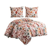 TEXTILOMANIA Sheets made of microfiber Autumn Leaves, coloured - Bed Linen