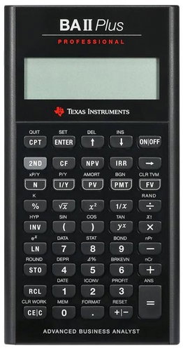 TEXAS INSTRUMENTS TI-BAII PLUS PRO - Calculator - Main image