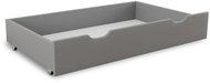 TEXTILOMANIE Storage box under the bed 200 cm, grey - Storage Box
