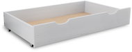 TEXTILOMANIE Storage box under the bed 150 cm, white - Storage Box