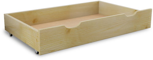TEXTILOMANIE Storage box under the bed 200 cm pine - Storage Box - Main image