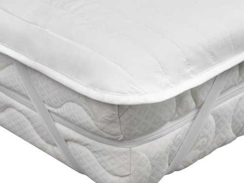 TEXTILOMANIA Impermeable mattress protector quilted 90 × 200 cm - Mattress Protector - Main image