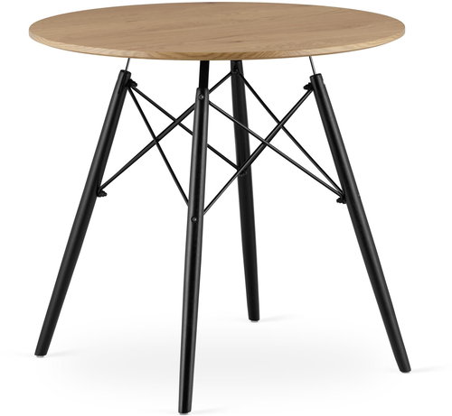 TEXTILOMANIE Oslo 80 × 80 cm dub - Jídelní stůl - Main image