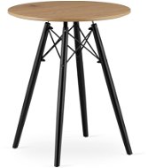 Jedálenský stôl TEXTILOMANIE Oslo 60 × 60 cm dub - Jídelní stůl