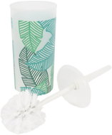 TEXTILOMANIA Chantilly Toilet brush with stand 35 cm white - Toilet Brush