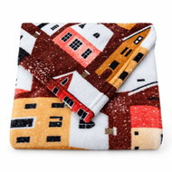 Textilomanie Mikroplyšová deka SNOWY VILLAGE barevná 150 × 200 cm - Blanket