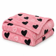 Textilomanie CORAZON microplush blanket, pink, 160×200cm - Blanket
