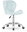 Office chair Avola Velvet, light blue