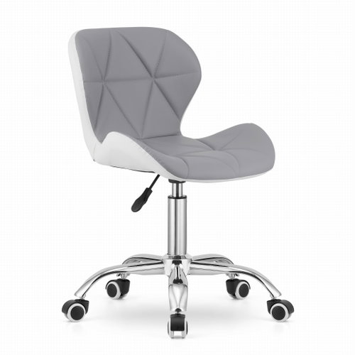 Textilomanie Office armchair Avola, grey and white - Office Chair - Main image