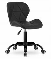 TEXTILOMANIA NOTO z eko kůže, černá - Office Chair