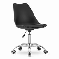 TEXTILOMANIA PANSY, černá - Office Chair