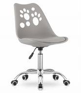 TEXTILOMANIA PRINT, šedá - Office Chair