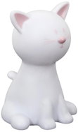 TEXTILOMANIA LED light Catty 19 cm, white - Night Light