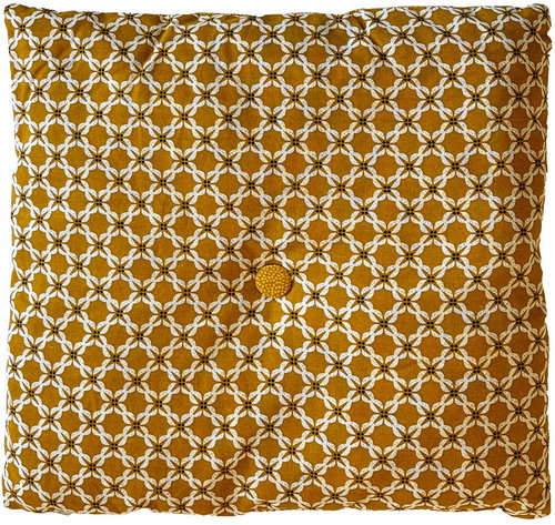 TEXTILOMANIA Mustard sofa Endre 40 × 40 cm - Pillow Seat - Main image
