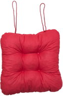 TEXTILOMANIE Soft red seat cushion - Pillow Seat