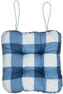TEXTILOMANIE Soft Davos blue seat cushion - Pillow Seat