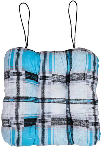 TEXTILOMANIE Soft cushion Felipe blue - Pillow Seat - Main image