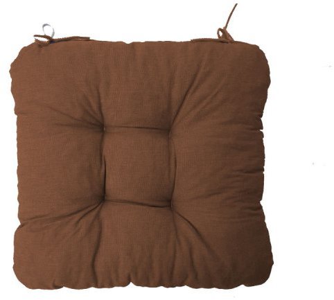 TEXTILOMANIE Soft cushion dark brown - Pillow Seat - Main image
