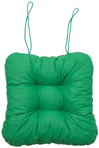 TEXTILOMANIE Soft green seat cushion - Pillow Seat - Main image