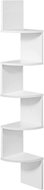 TEXTILOMANIE Estante Wall mounted corner shelf white - Shelf