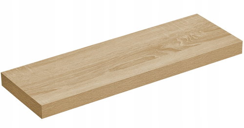 TEXTILOMANIE Rava Self-supporting wall shelf, sonoma oak, 60 × 20 cm - Shelf - Main image