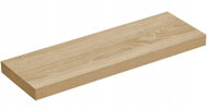 TEXTILOMANIE Rava Self-supporting wall shelf, sonoma oak, 80 × 20 cm - Shelf