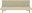 TEXTILOMANIE Tension cover for Mondo sofa, cream