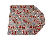 Textilomanie Red fox, 220 × 240 cm brown - Bed Cover