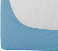 TEXTILOMANIE Jersey light blue 90 × 200 cm - Bedsheet
