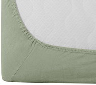 TEXTILOMANIE Jersey light green 90 × 200 cm - Bedsheet