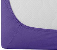 TEXTILOMANIE Jersey dark purple 90 × 200 cm - Bedsheet