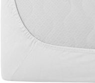 TEXTILOMANIE Jersey bílé 90 × 200 cm - Prostěradlo