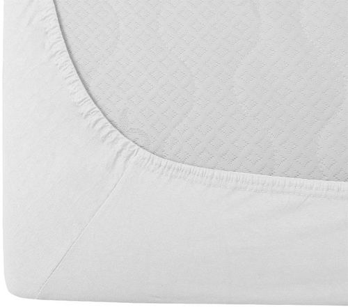 TEXTILOMANIE Jersey bílé 90 × 200 cm - Prostěradlo - Hlavní obrázek