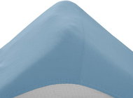 TEXTILOMANIE Jersey do dětské postýlky světle modré 70 × 140 cm - Bedsheet