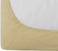 TEXTILOMANIE Jersey EXCLUSIVE krémové 90 × 200 cm - Prostěradlo