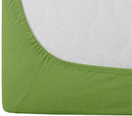 TEXTILOMANIE Jersey EXCLUSIVE green 180 × 200 cm - Bedsheet
