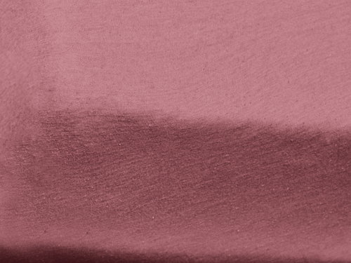 TEXTILOMANIE Jersey crib sheet old pink 70 × 140 cm - Bedsheet - Main image
