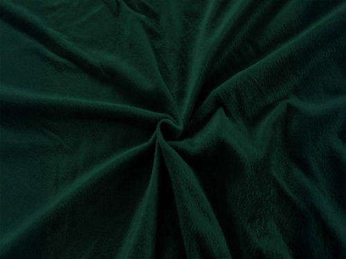 TEXTILOMANIE Sheet Nolvia micro plush 200 × 220 cm dark green - Bedsheet - Main image