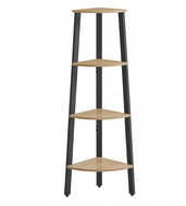 TEXTILOMANIA Taylor Sonoma Corner shelf 4 shelves, 125 × 34 cm - Shelving Unit