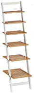 TEXTILOMANIA White Bamboo Bamboo White - Shelving Unit