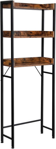 TEXTILOMANIE Taylor Shelf above the toilet brown 63 × 165 cm, 3 shelves - Shelving Unit - Main image