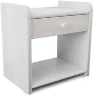 TEXTILOMANIE Ilona white - Night Stand