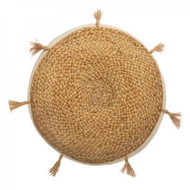 TEXTILOMANIA Natural jute cushion for sitting on the floor RITUAL - Pillow Seat