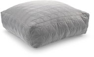 TEXTILOMANIE Floor cushion LEWIS 60 × 60 cm, grey - Pillow Seat