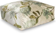 TEXTILOMANIE Velvet floor cushion EMILE 60 × 60 cm, green - Pillow Seat