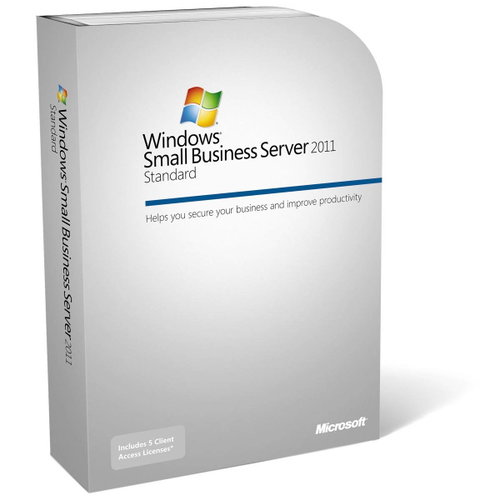 Microsoft Windows Small Business Server 2011 CZ Standard- pouze se sereverem Fujitsu Hlavný obrázok Microsoft Windows Small Business Server 2011 CZ Standard- pouze se sereverem Fujitsu - Operační systém - Hlavný obrázok