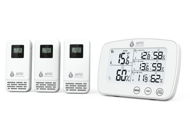 Airbi TRIO - Digital Thermometer and Hygrometer With 3 Wireless Sensors - Weather Station