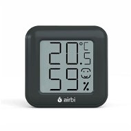 Airbi SMILE – Pokojový teploměr a vlhkoměr – černý - Digital Thermometer