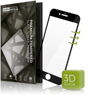 Tempered Glass Protector pre iPhone 6+/6S + 3D GLASS, čierne - Ochranné sklo