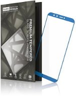 Tempered Glass Protector Rahmen-Glas für Huawei Mate 10 Pro blau - Schutzglas